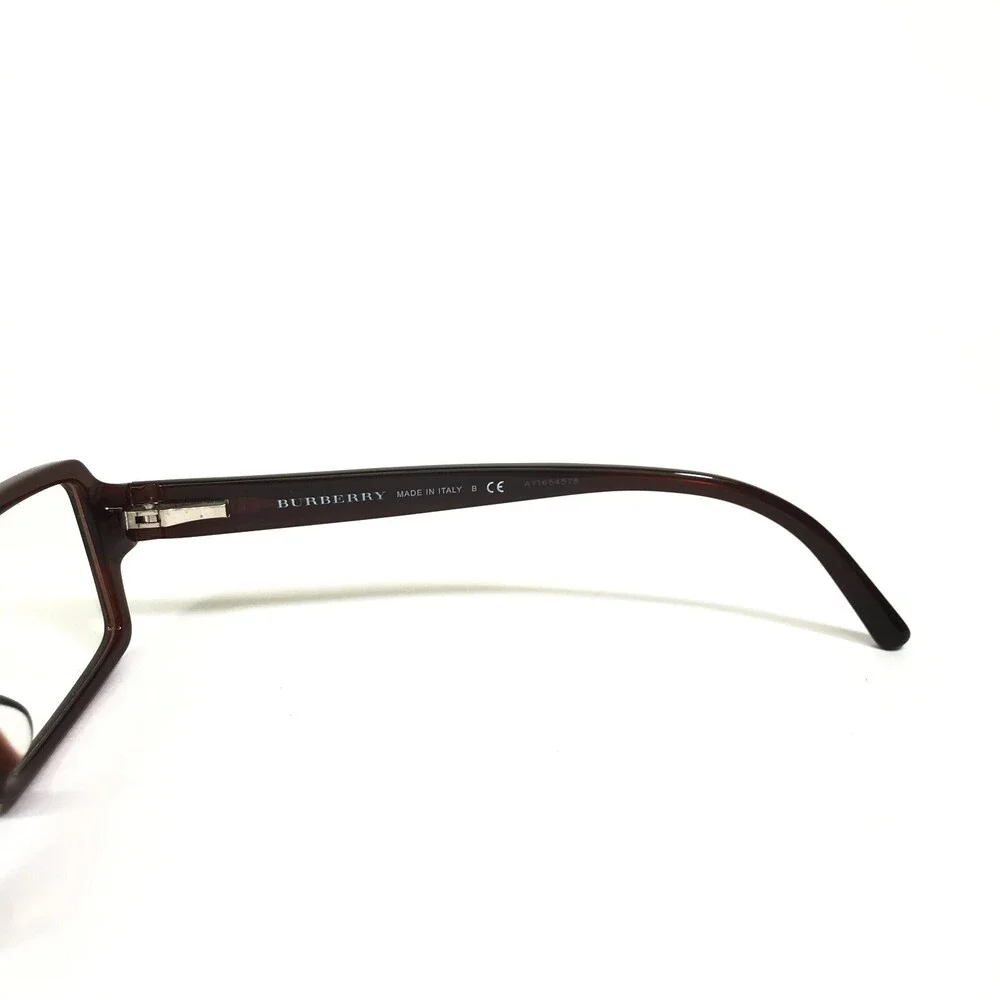 Burberry Eyeglasses Frames B2093-A 3256 Brown Rectangular Full Rim 53-17-140
